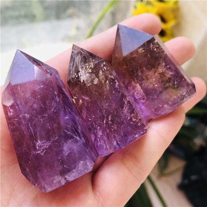 Ametrine Tower Point Crystal Wholesale -Wholesale Crystals