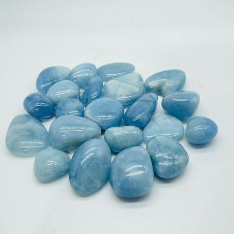Aquamarine Tumbled Stone Wholesale -Wholesale Crystals