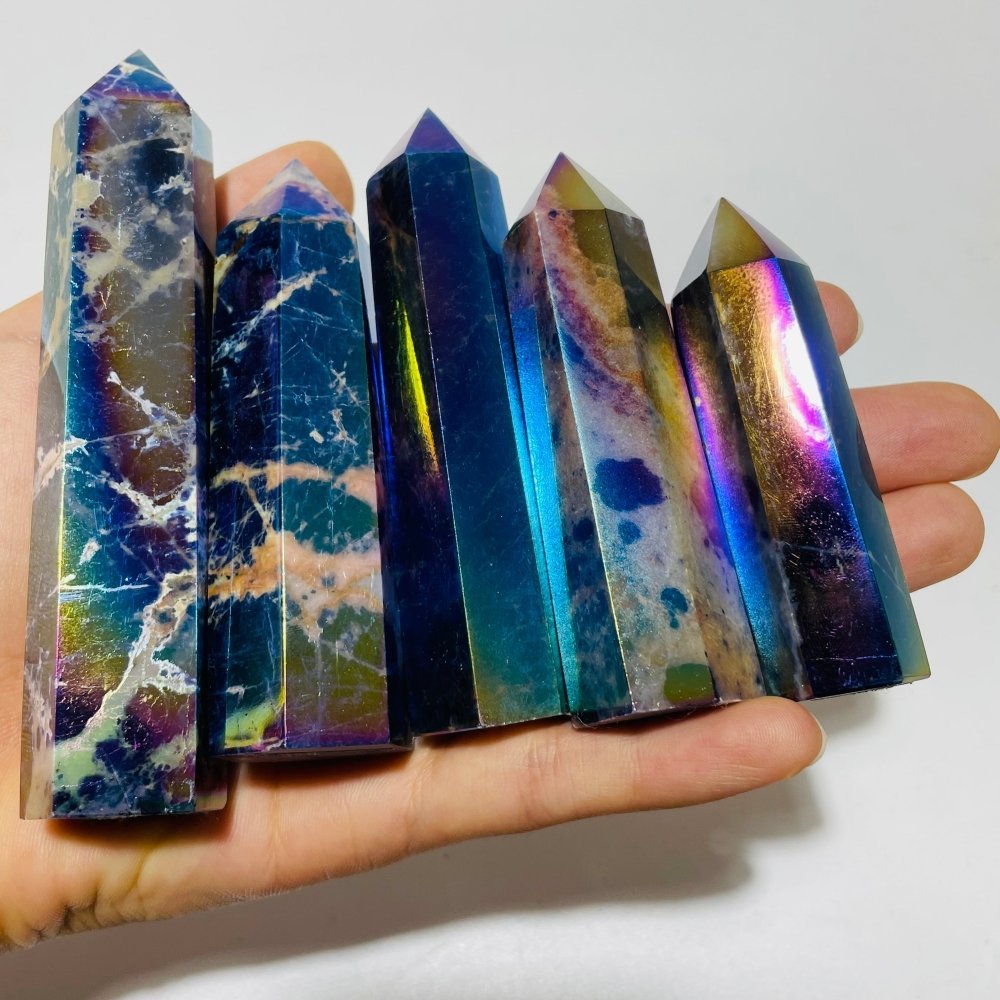 Aura Sodalite Tower Point Wholesale -Wholesale Crystals