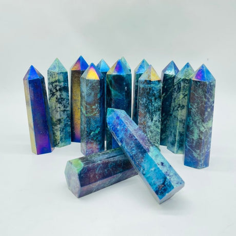 Aura Tree Jasper Tower Point Wholesale Clearance -Wholesale Crystals