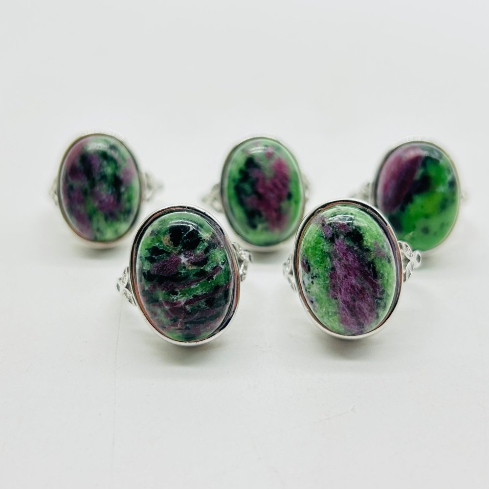 Beautiful Ruby Zoisite Ring Wholesale -Wholesale Crystals