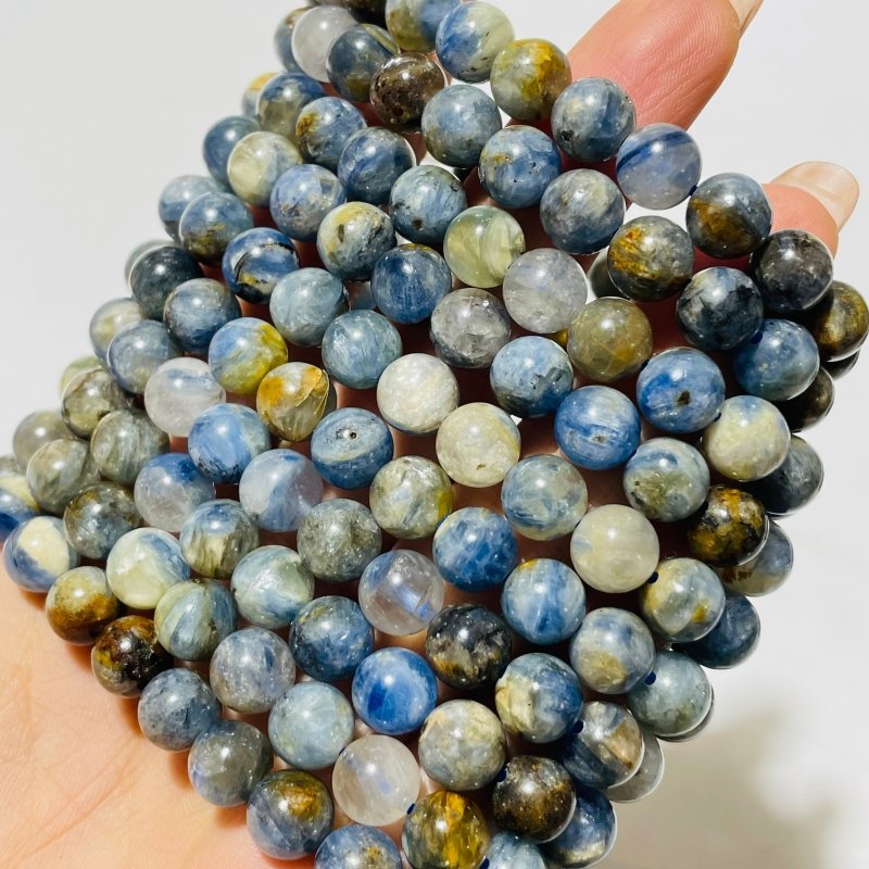 Blue Kyanite Mixed Quartz Bracelet Wholesale -Wholesale Crystals