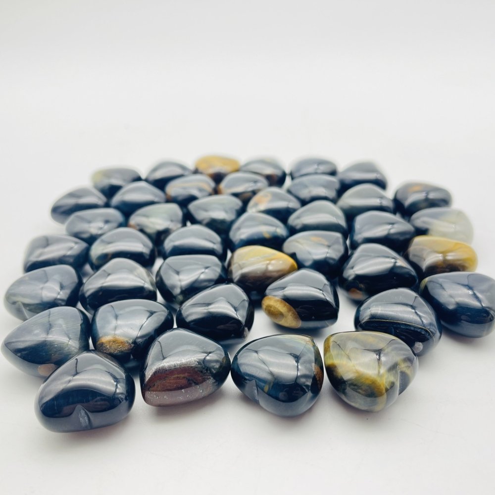 Blue Tiger Eye Heart Wholesale -Wholesale Crystals