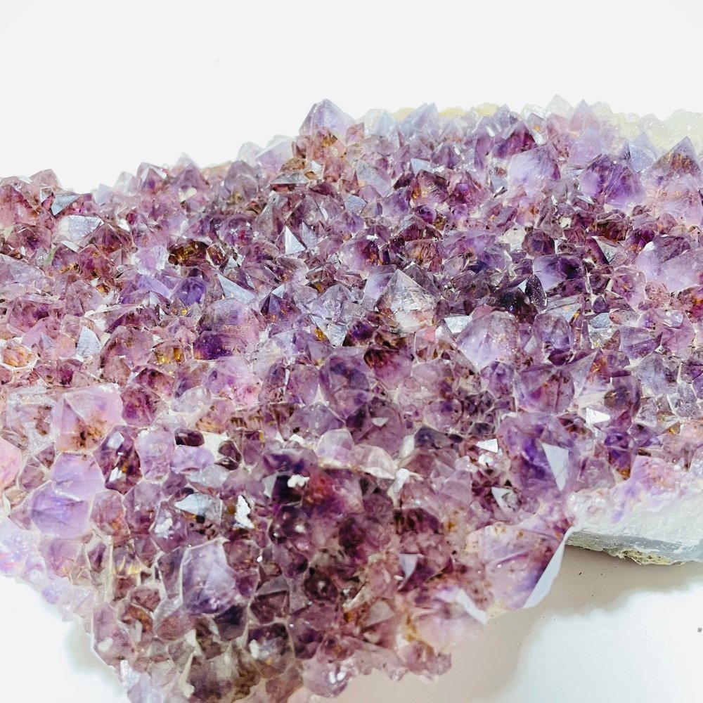 Brazil Cacoxenite Amethyst Cluster Specimen -Wholesale Crystals