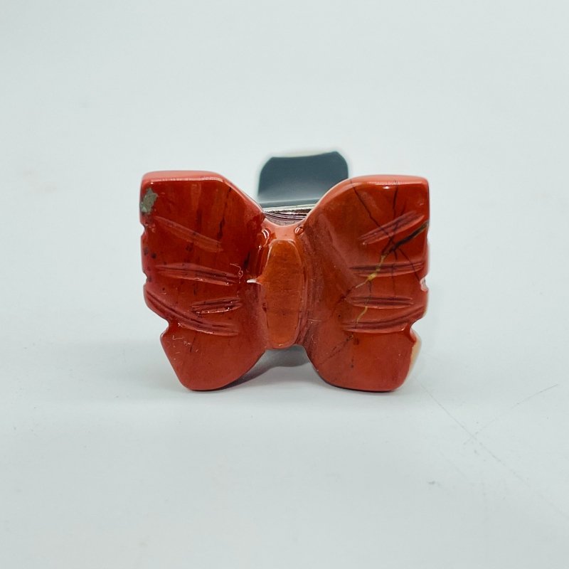 Butterfly Crystal Car Air Vent Clips Car Accessories Rose Quartz Red Jasper -Wholesale Crystals