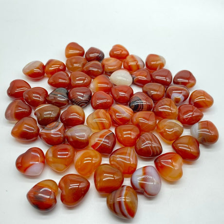 Carnelian Heart 0.78in(2cm) Wholesale -Wholesale Crystals