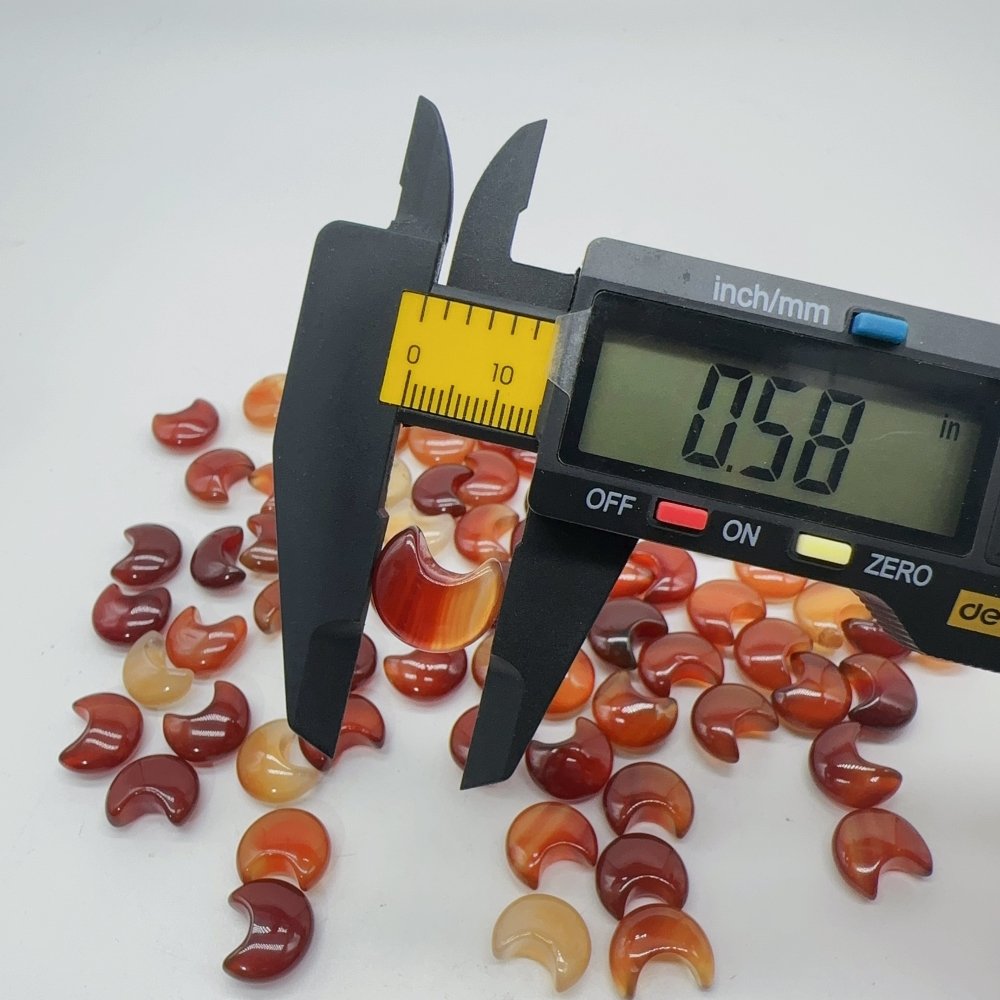 Carnelian Mini Moon Crystals Wholesale -Wholesale Crystals