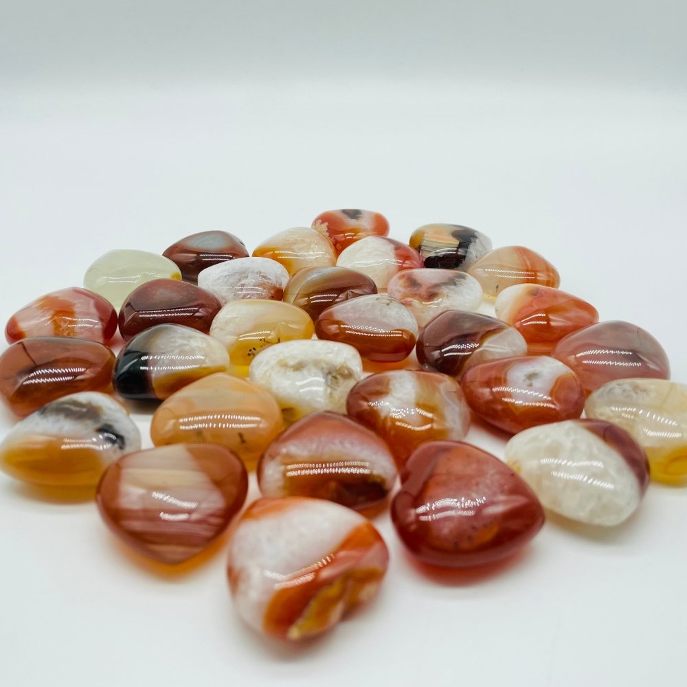 Carnelian Mixed Quartz Heart Wholesale -Wholesale Crystals