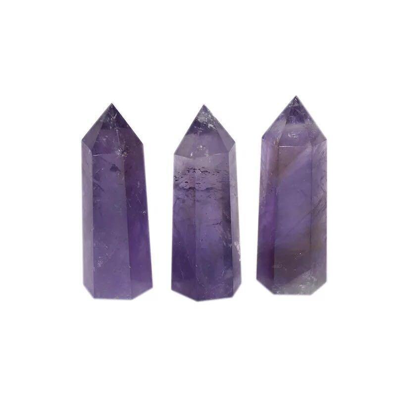 Amethyst point tower crystal -Wholesale Crystals