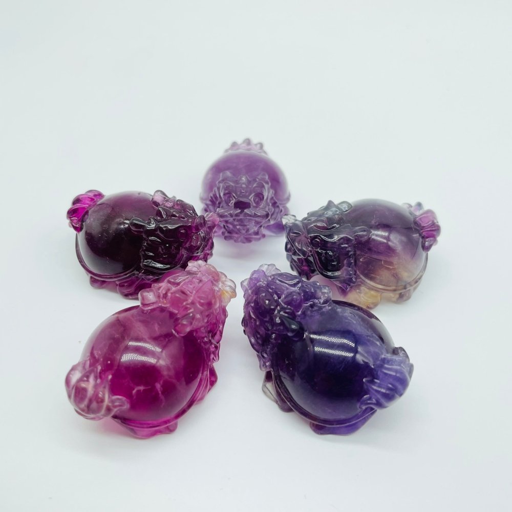 Fluorite Dragon Turtle Carving Wholesale -Wholesale Crystals