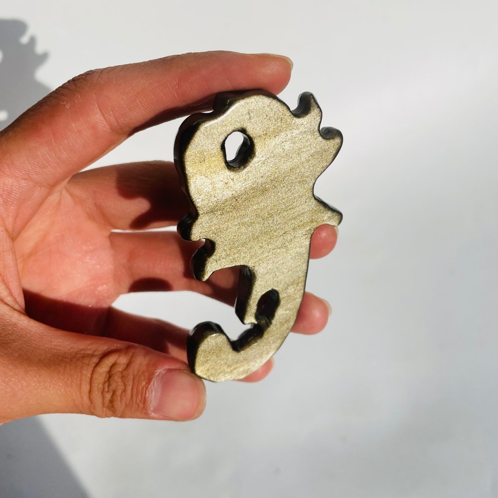 Gold Sheen Obsidian Scorpion Carving Wholesale -Wholesale Crystals