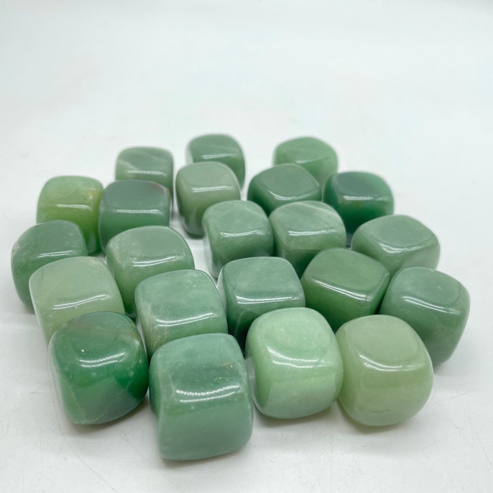 Green Aventurine Cube Tumbled Wholesale -Wholesale Crystals