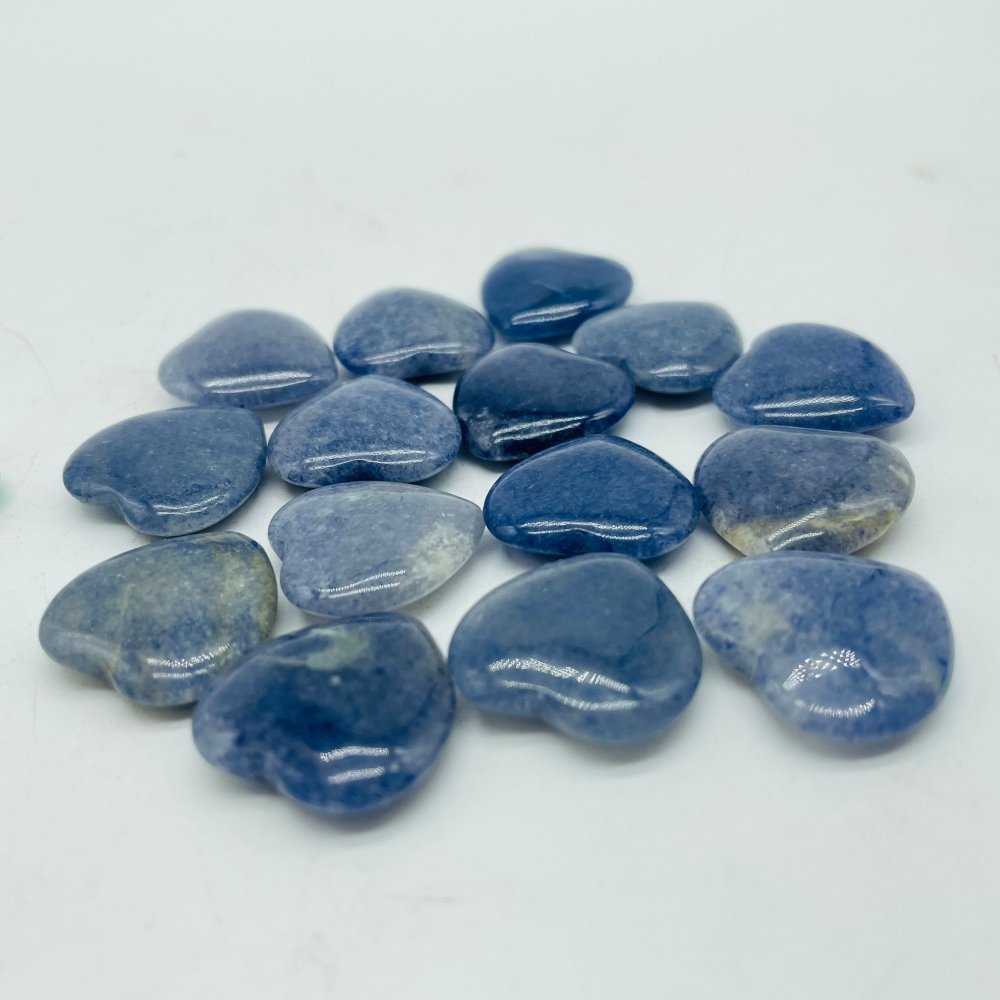 Green & Blue Aventurine Heart DIY Pendant Wholesale -Wholesale Crystals