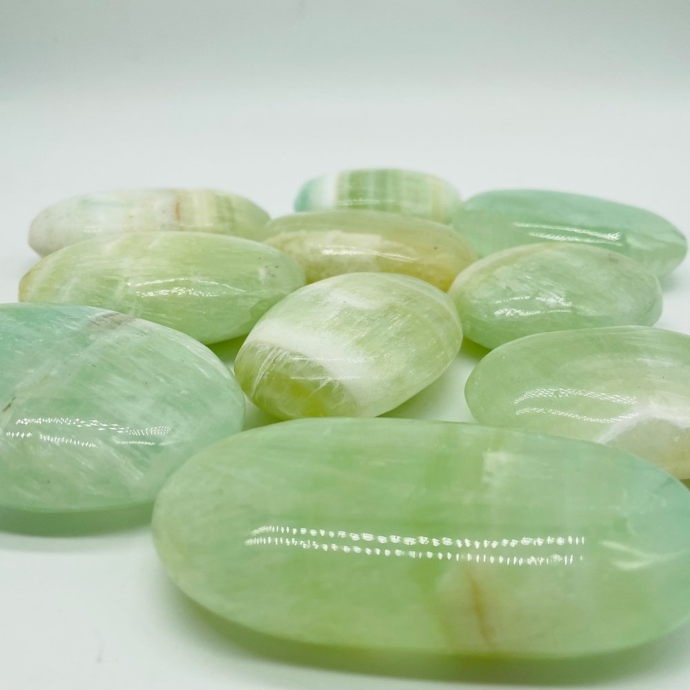 Green Calcite Palm Crystal Wholesale -Wholesale Crystals