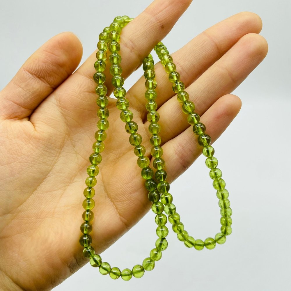 High Grade 3-Loop Peridot Bracelet/Necklace (HGUB05) -Wholesale Crystals