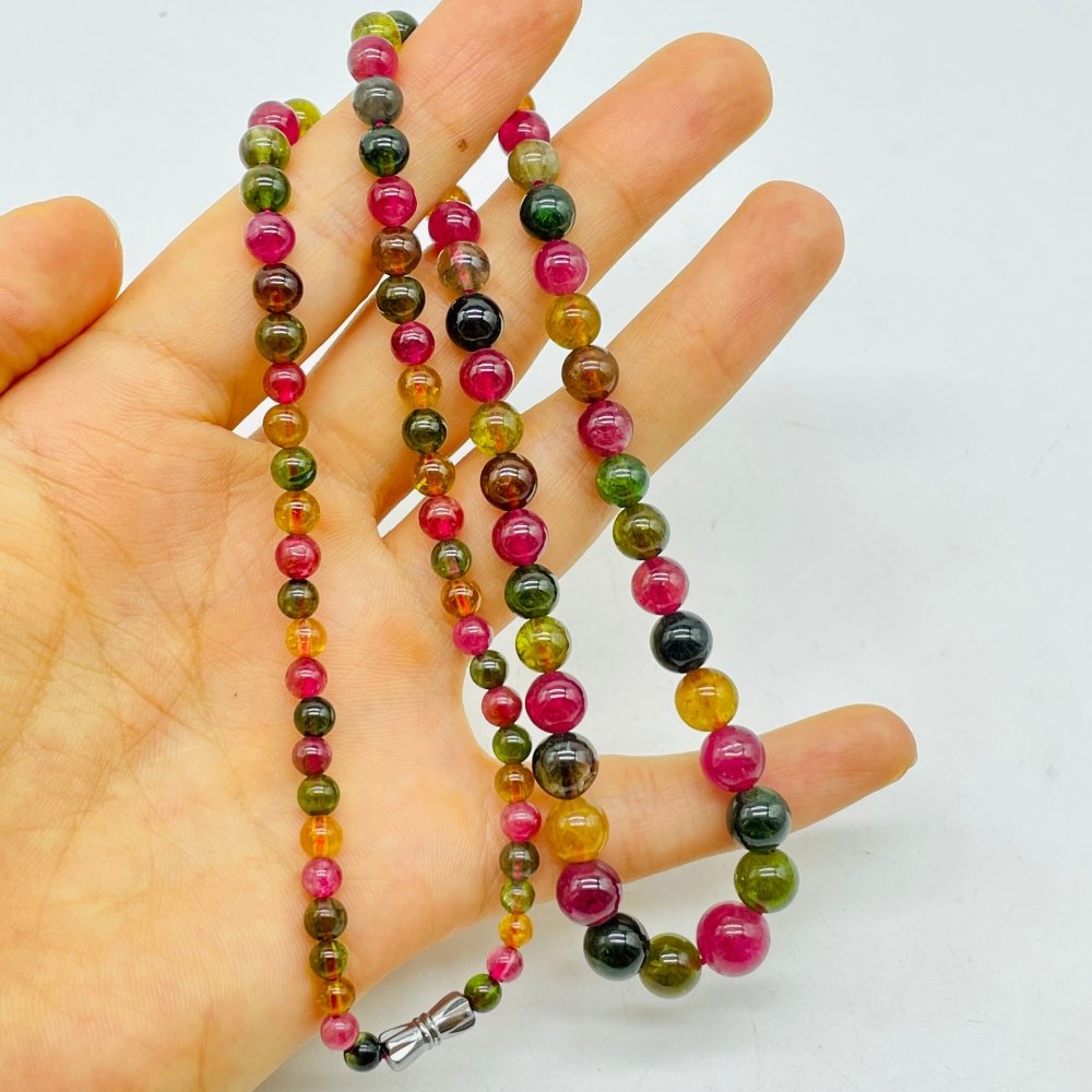High Grade Rainbow Tourmaline Necklace (HGUB10) -Wholesale Crystals