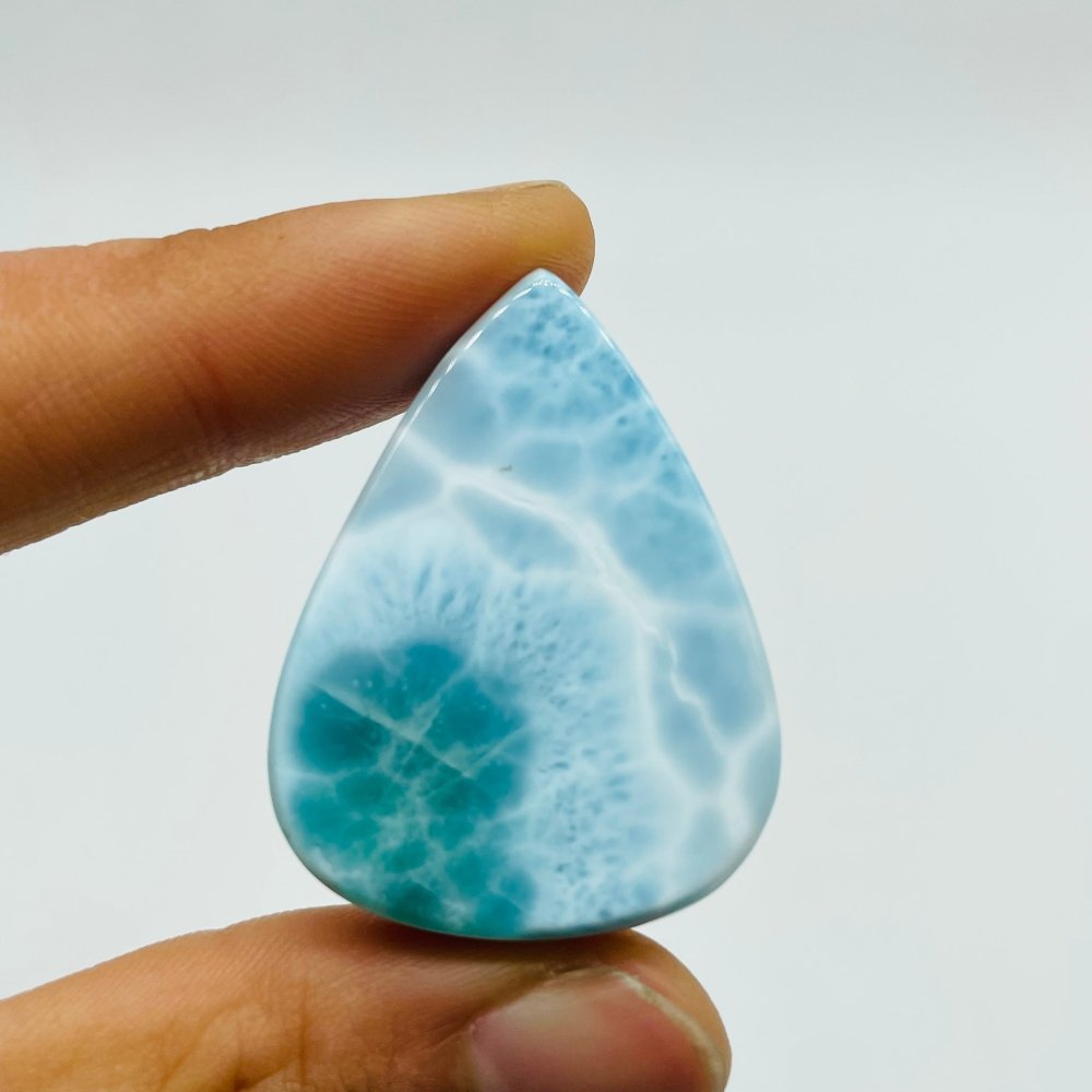 High Quality Dominican Republic Larimar Waterdrop Shape Diy Pendant -Wholesale Crystals