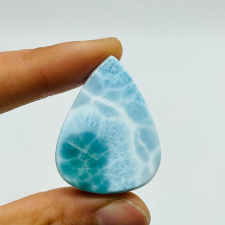 High Quality Dominican Republic Larimar Waterdrop Shape Diy Pendant -Wholesale Crystals