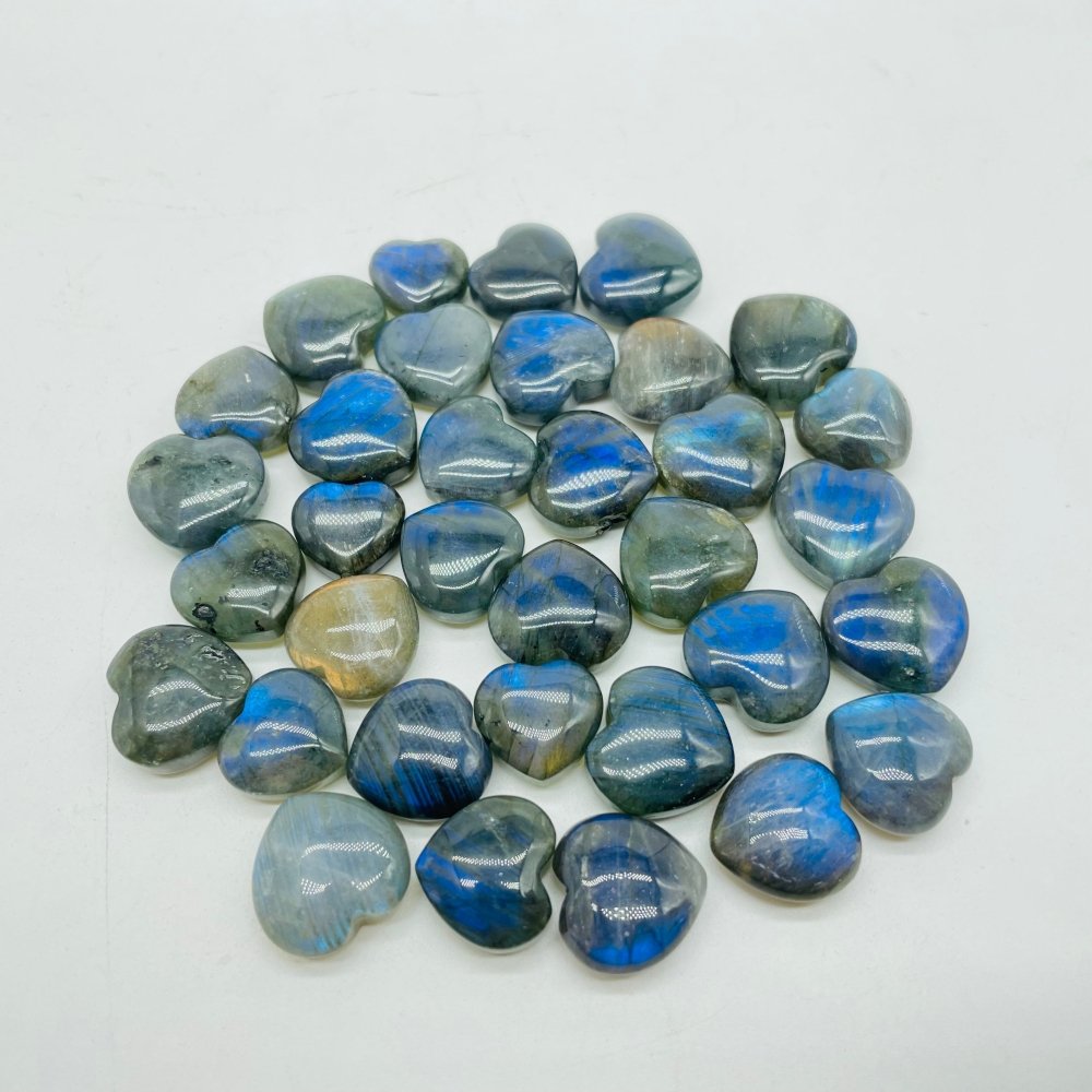 High Quality Mini Labradorite Heart DIY Pendant Wholesale -Wholesale Crystals