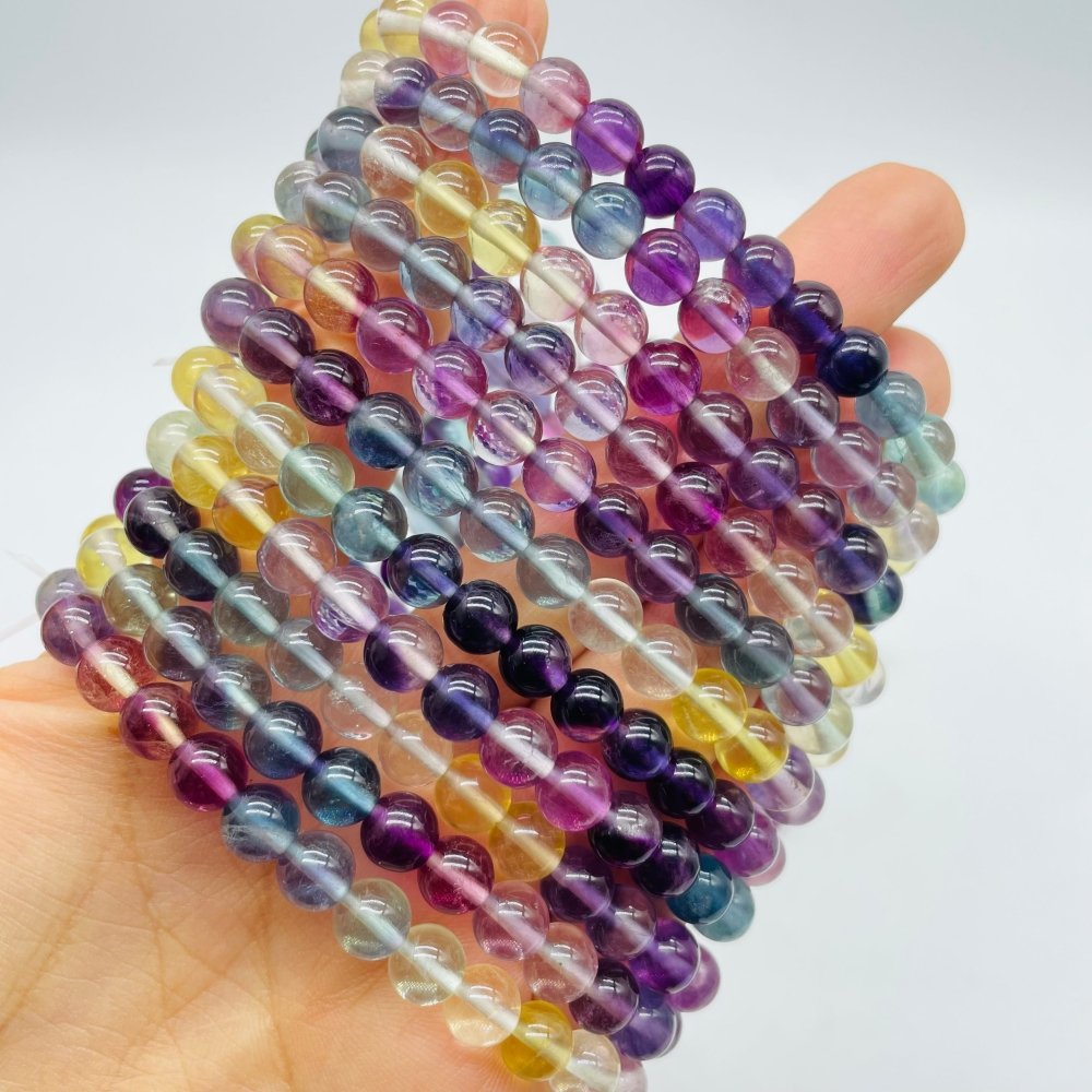 High Quality Rainbow Fluorite Bracelet Wholesale -Wholesale Crystals