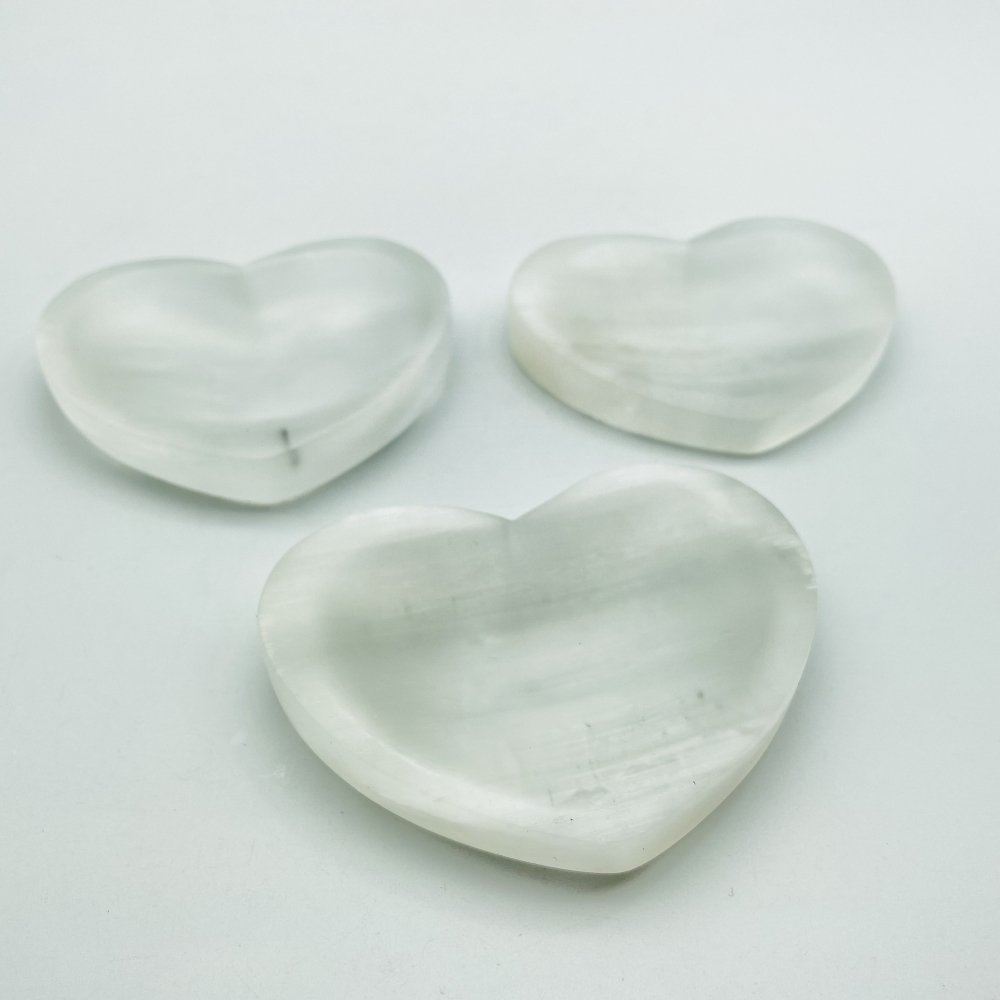 High Quality Selenite Heart Bowl Shallow Bowl Wholesale -Wholesale Crystals