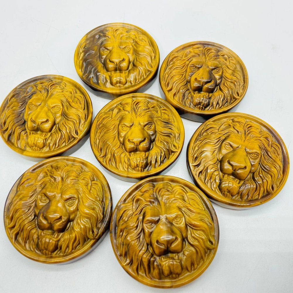 High Quality Tiger Eye Lion Head Carving Wholesale -Wholesale Crystals