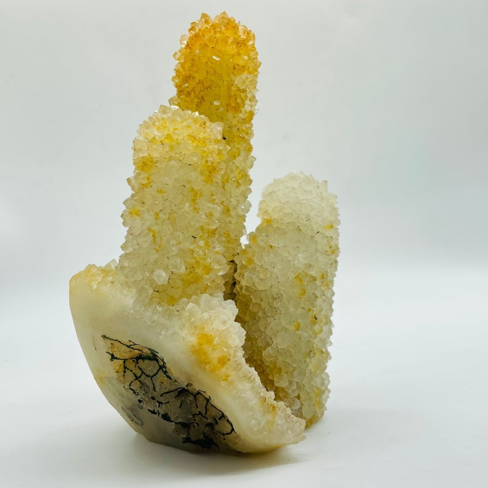 High Quality Yellow Cactus Quartz Cluster -Wholesale Crystals