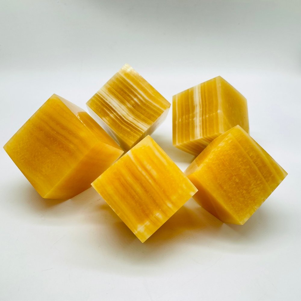 High Quality Yellow Calcite Cube Wholesale -Wholesale Crystals