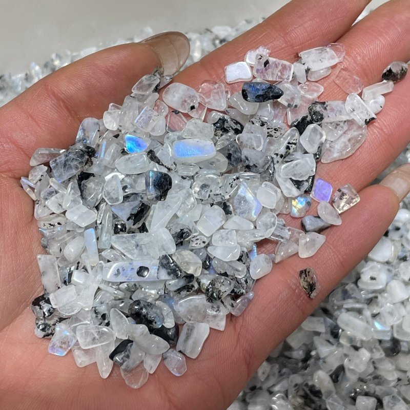 India Moonstone Gravel Chips Wholesale -Wholesale Crystals