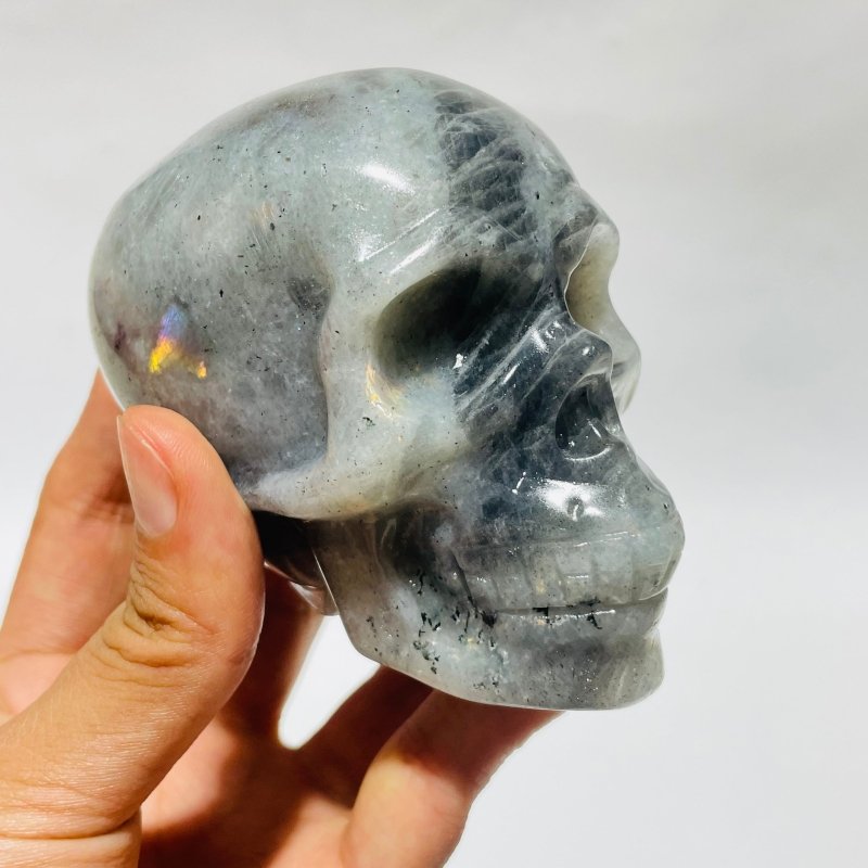 Large Labradorite Skull Carving Wholesale -Wholesale Crystals