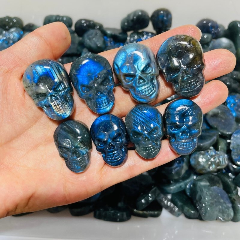 Labradorite Skull Carving Crystal Wholesale -Wholesale Crystals