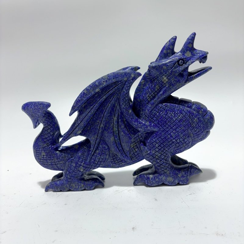 Lapis Lazuli Flying Dragon Crystal Carving -Wholesale Crystals