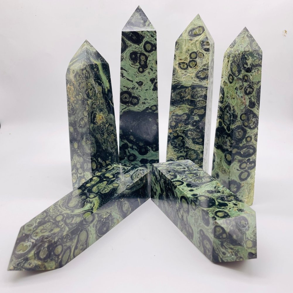 Large Kambaba Jasper Four-Sided Tower Point Wholesale -Wholesale Crystals