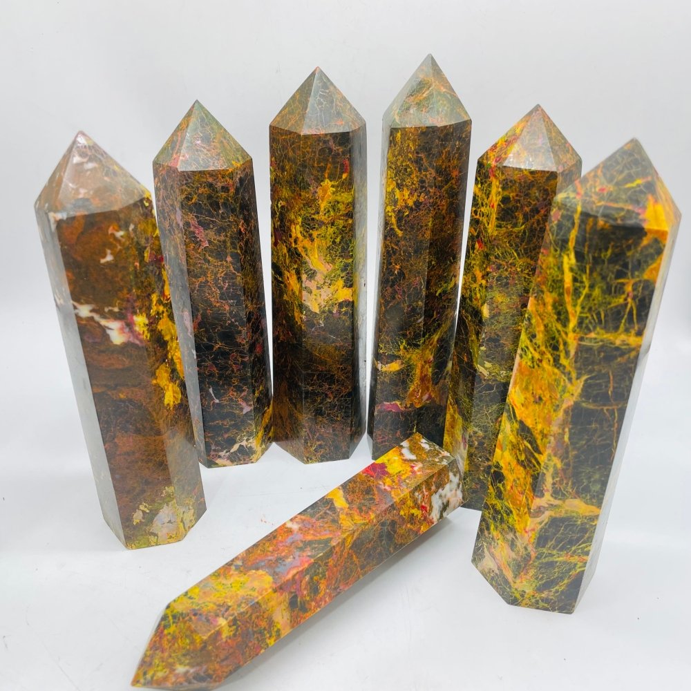 Large Realgar Stone Tower Point Wholesale -Wholesale Crystals