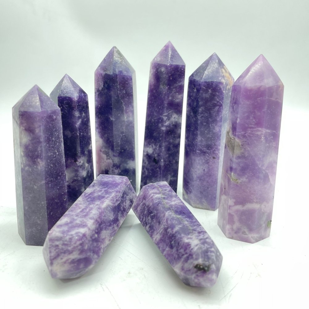 Lepidolite Point Tower Points Wholesale -Wholesale Crystals