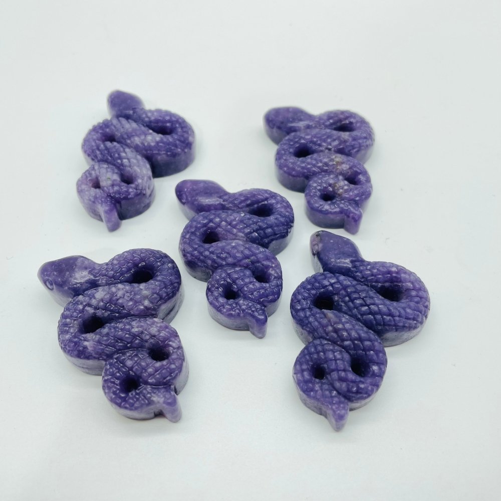 Lepidolite Snake Carving Wholesale -Wholesale Crystals