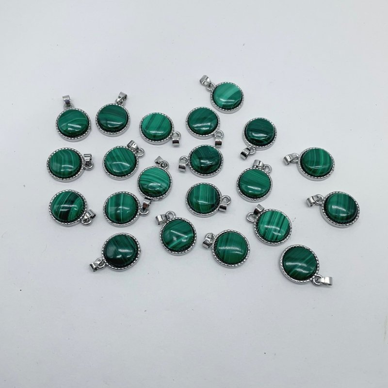 Malachite Round Pendant Crystal Wholesale -Wholesale Crystals