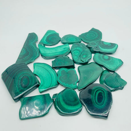 Malachite Small Free Form Slab Wholesale -Wholesale Crystals