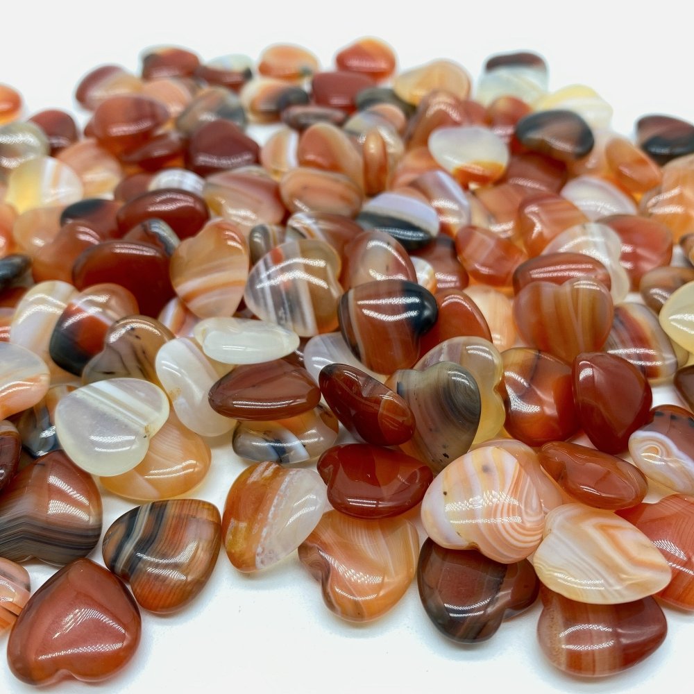 Mini Carnelian Heart Crystal DIY Pendant Wholesale -Wholesale Crystals