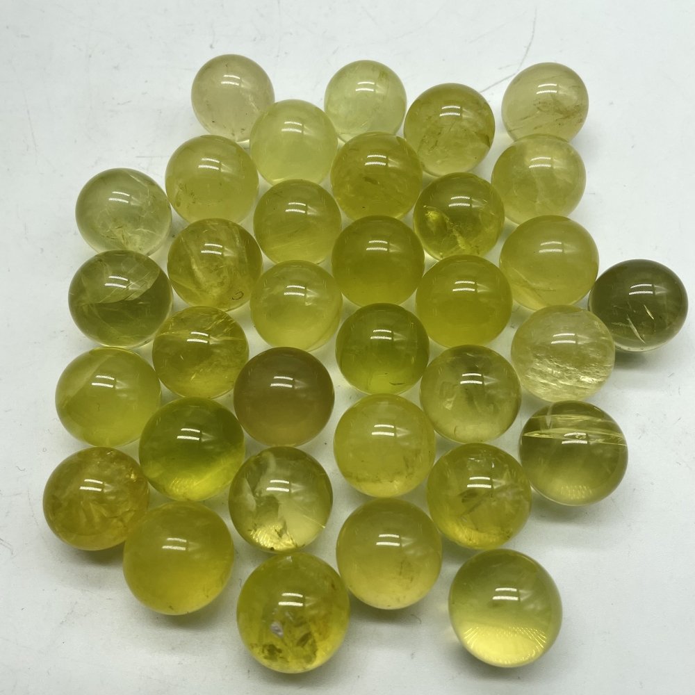 Mini Citrine Sphere Ball 0.7in(18mm) Wholesale -Wholesale Crystals