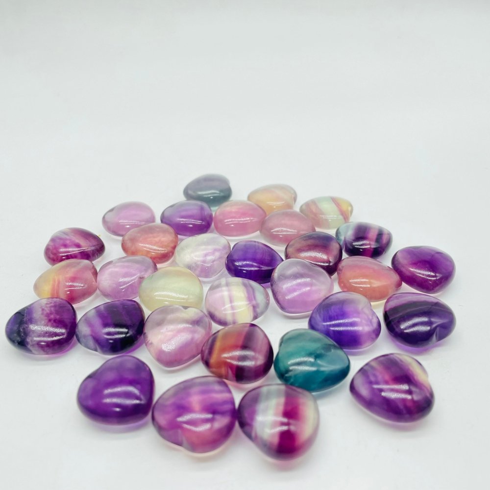 Mini Fluorite Heart DIY Pendant Wholesale -Wholesale Crystals