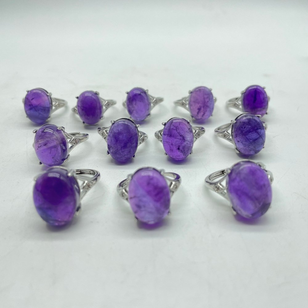 Natural Amethyst Ring Wholesale -Wholesale Crystals