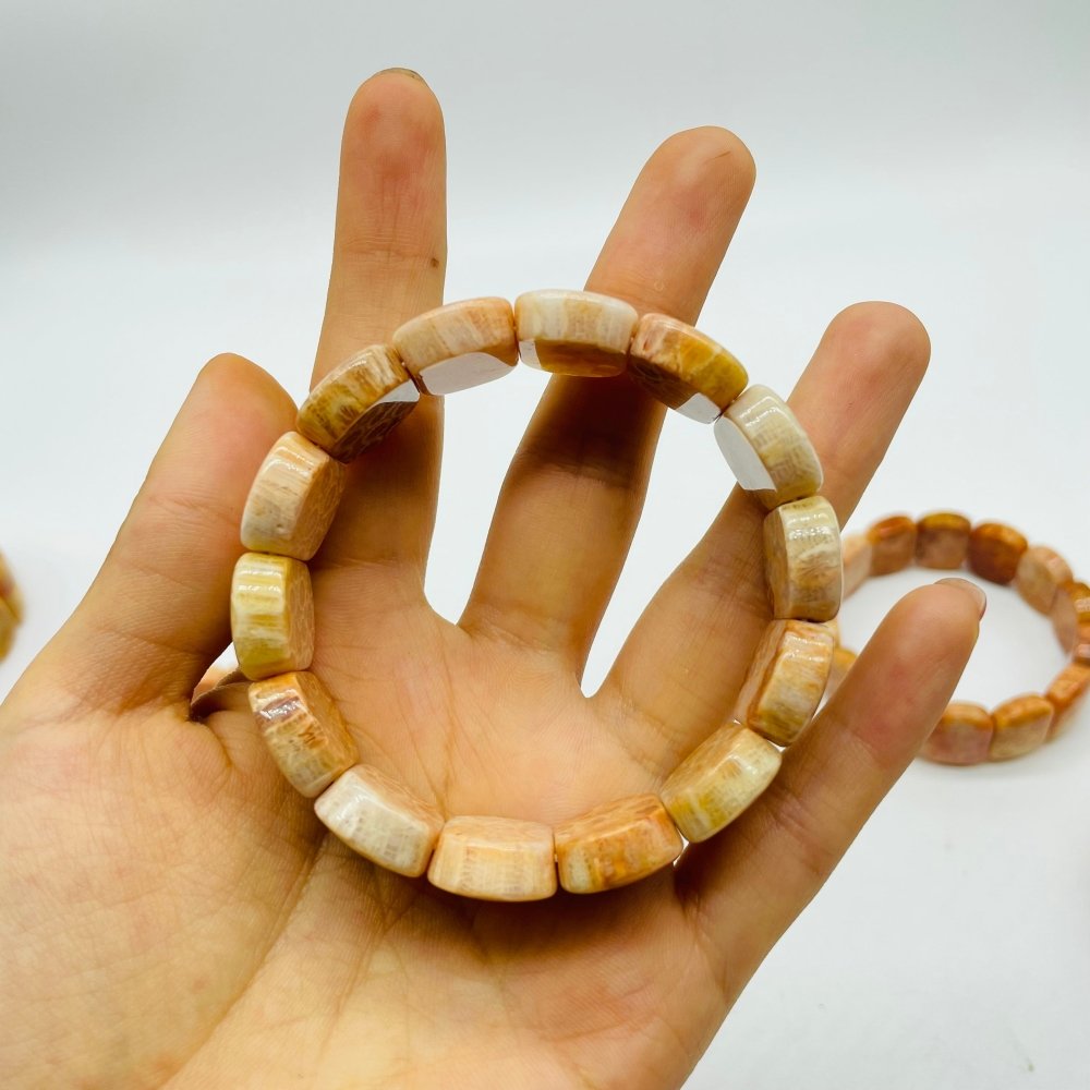 Natural Coral Jade Crystal Bracelet Wholesale -Wholesale Crystals