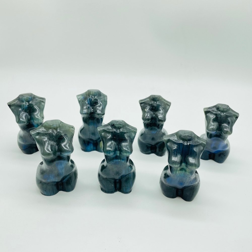 Natural Labradorite Goddess Carving Wholesale -Wholesale Crystals