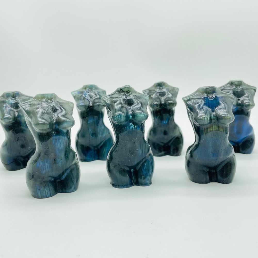 Natural Labradorite Goddess Carving Wholesale -Wholesale Crystals