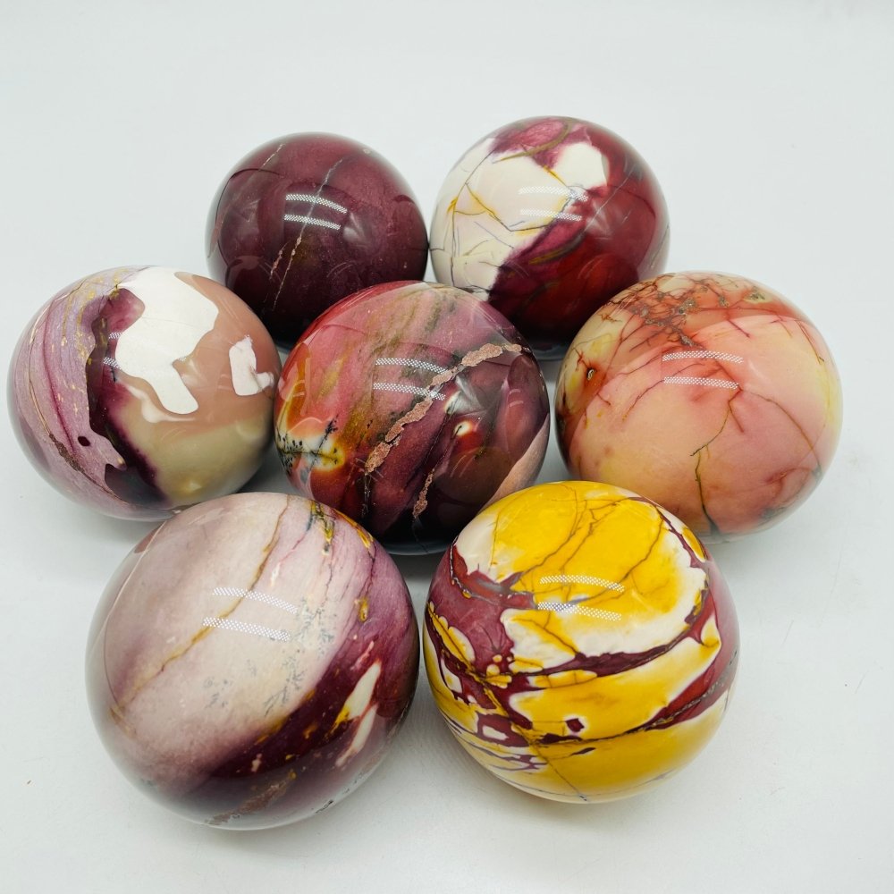 Natural Mookaite Sphere Ball Wholesale -Wholesale Crystals
