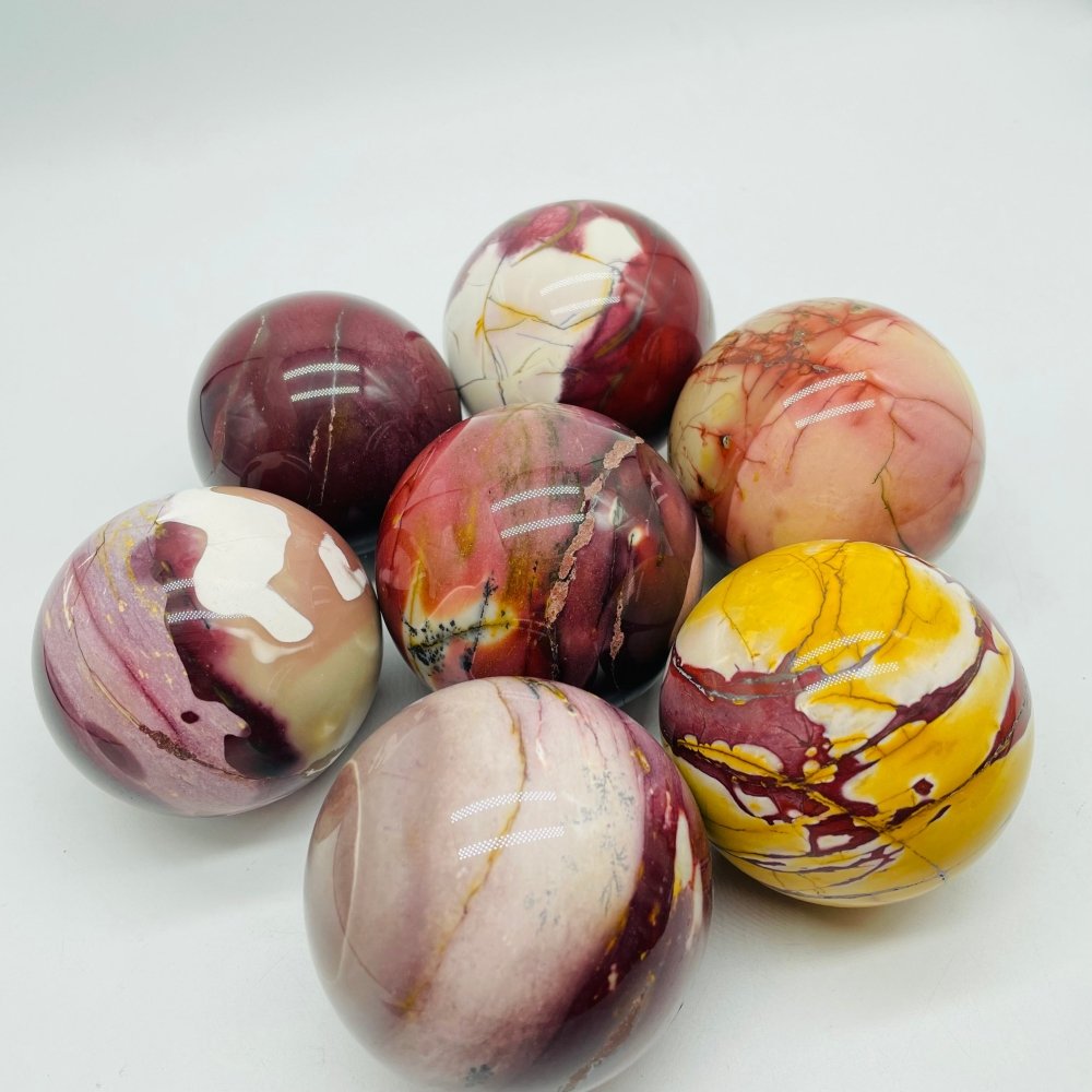 Natural Mookaite Sphere Ball Wholesale -Wholesale Crystals