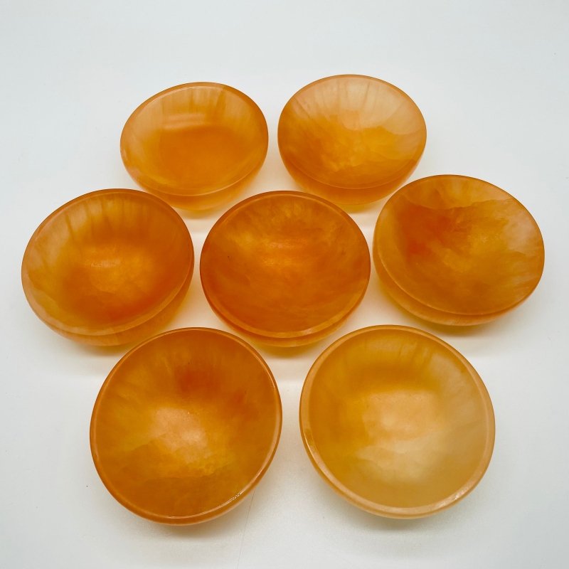 Natural Orange Selenite Bowl Wholesale -Wholesale Crystals