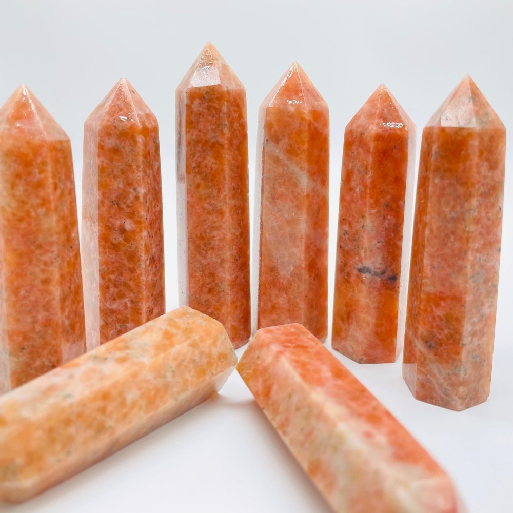 Natural Sunstone Points Tower Wholesale -Wholesale Crystals
