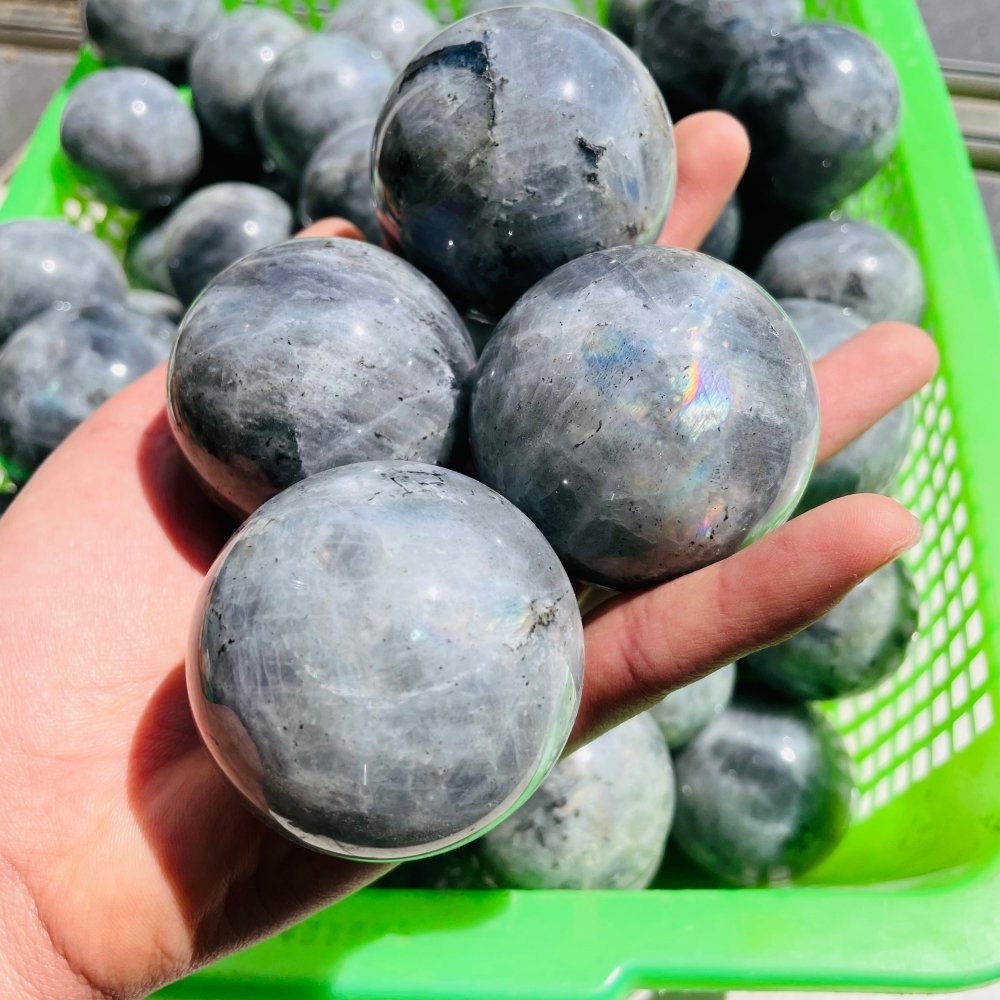 Normal Quality Labradorite Spheres Ball Wholesale -Wholesale Crystals